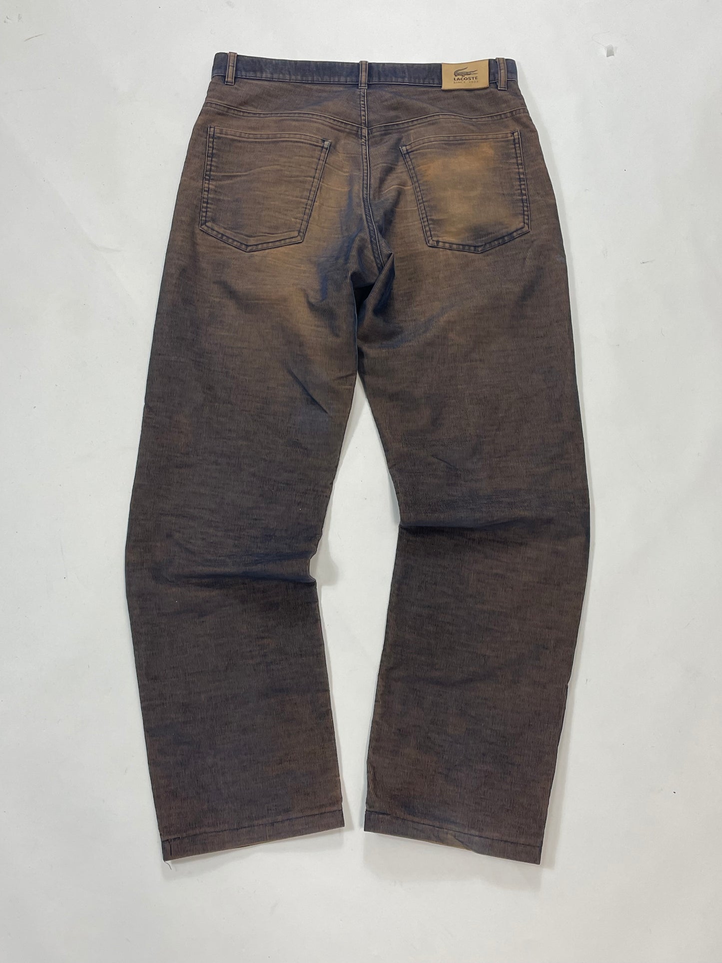 Vintage Lacoste changing colour straight pants - RETRORAIMENTS