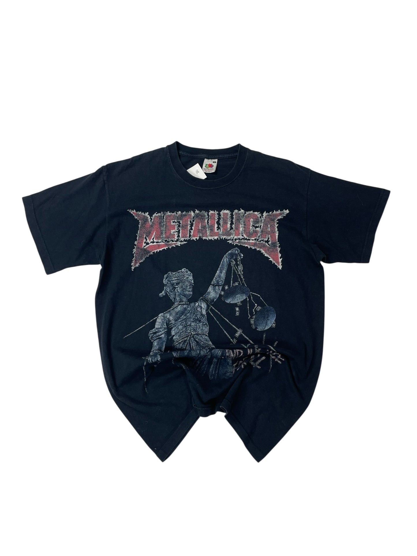 Metallica fruit of the Loom vintage black tee
