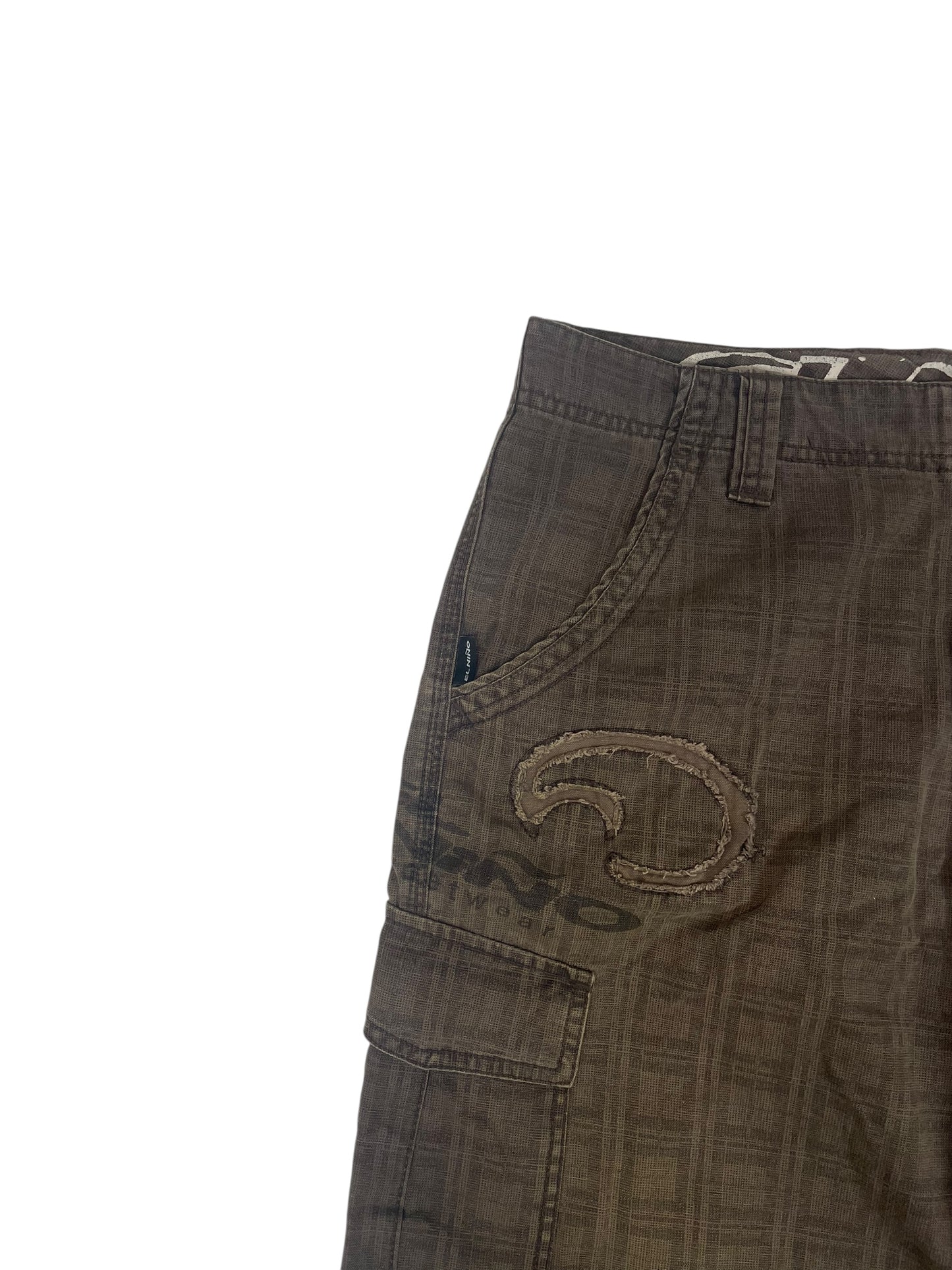 elniño jorts marrones 00s
