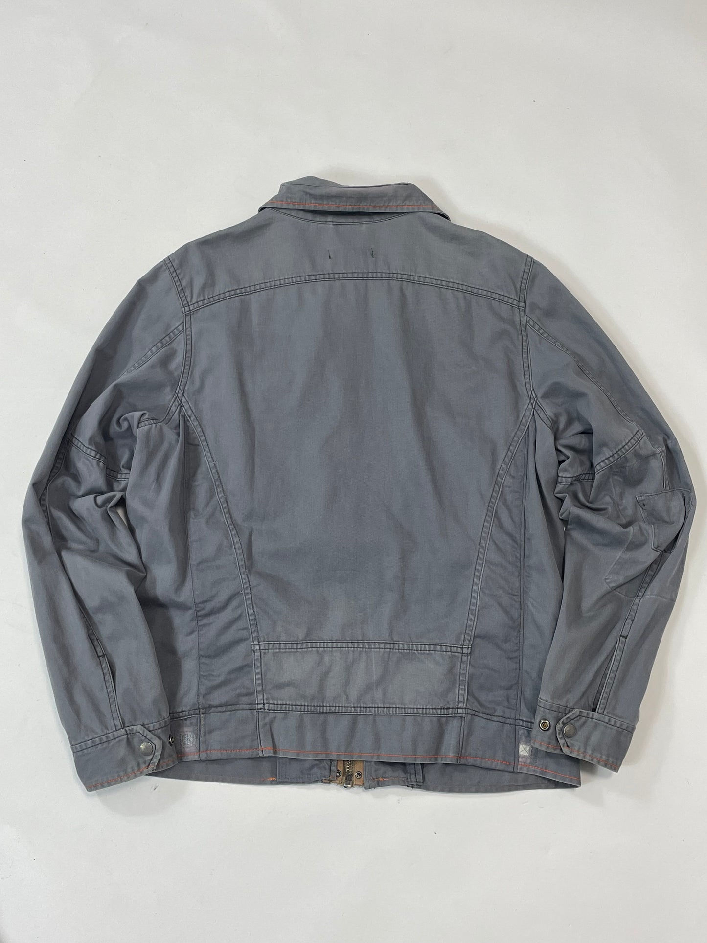 Vintage grey diésel Harrington jacket - RETRORAIMENTS