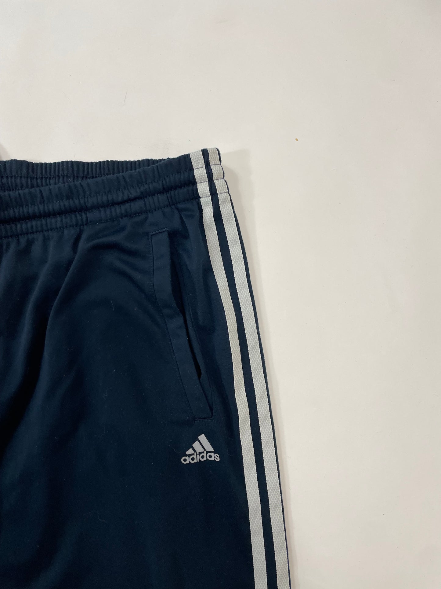 Adidas baggy navy blue parachute pants - RETRORAIMENTS