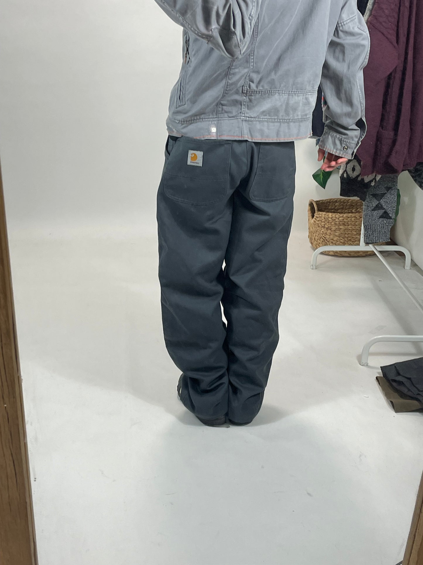Carhartt grey baggy pants - RETRORAIMENTS