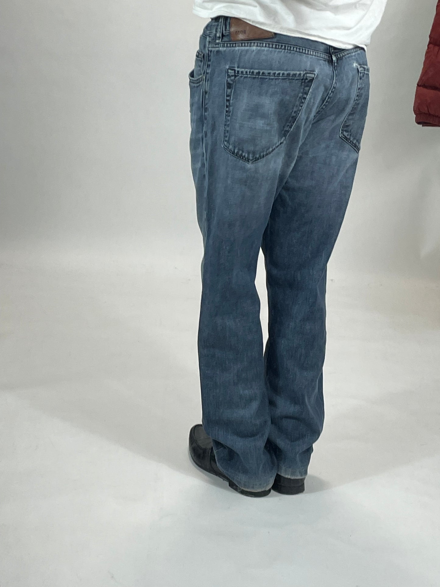 Hugo boss denim navy blue pants - RETRORAIMENTS
