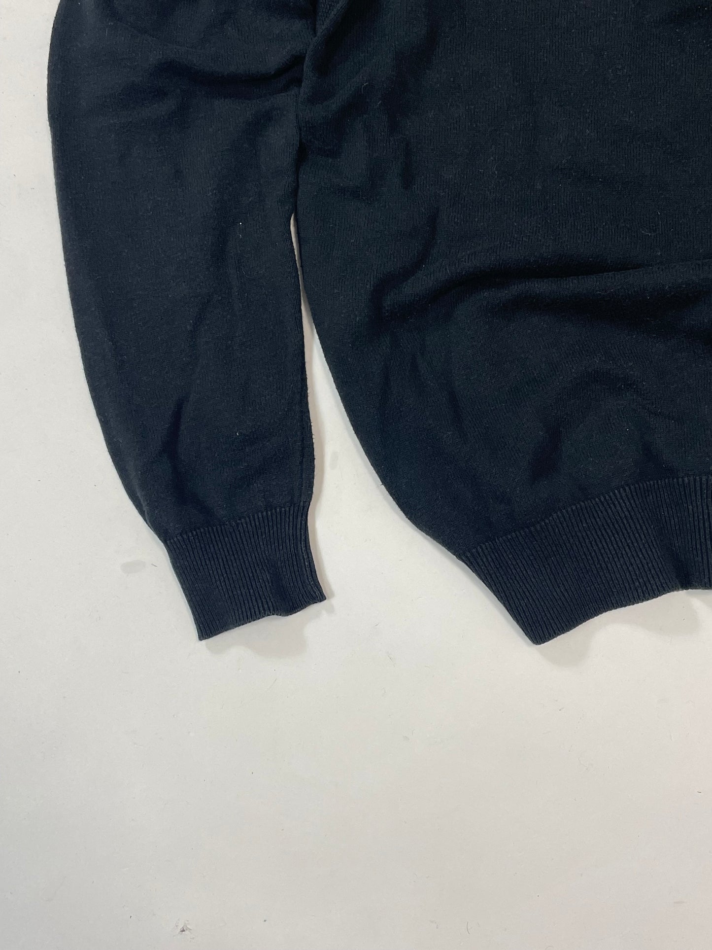 Massimo dutti vintage navy blue half zip sweater - RETRORAIMENTS