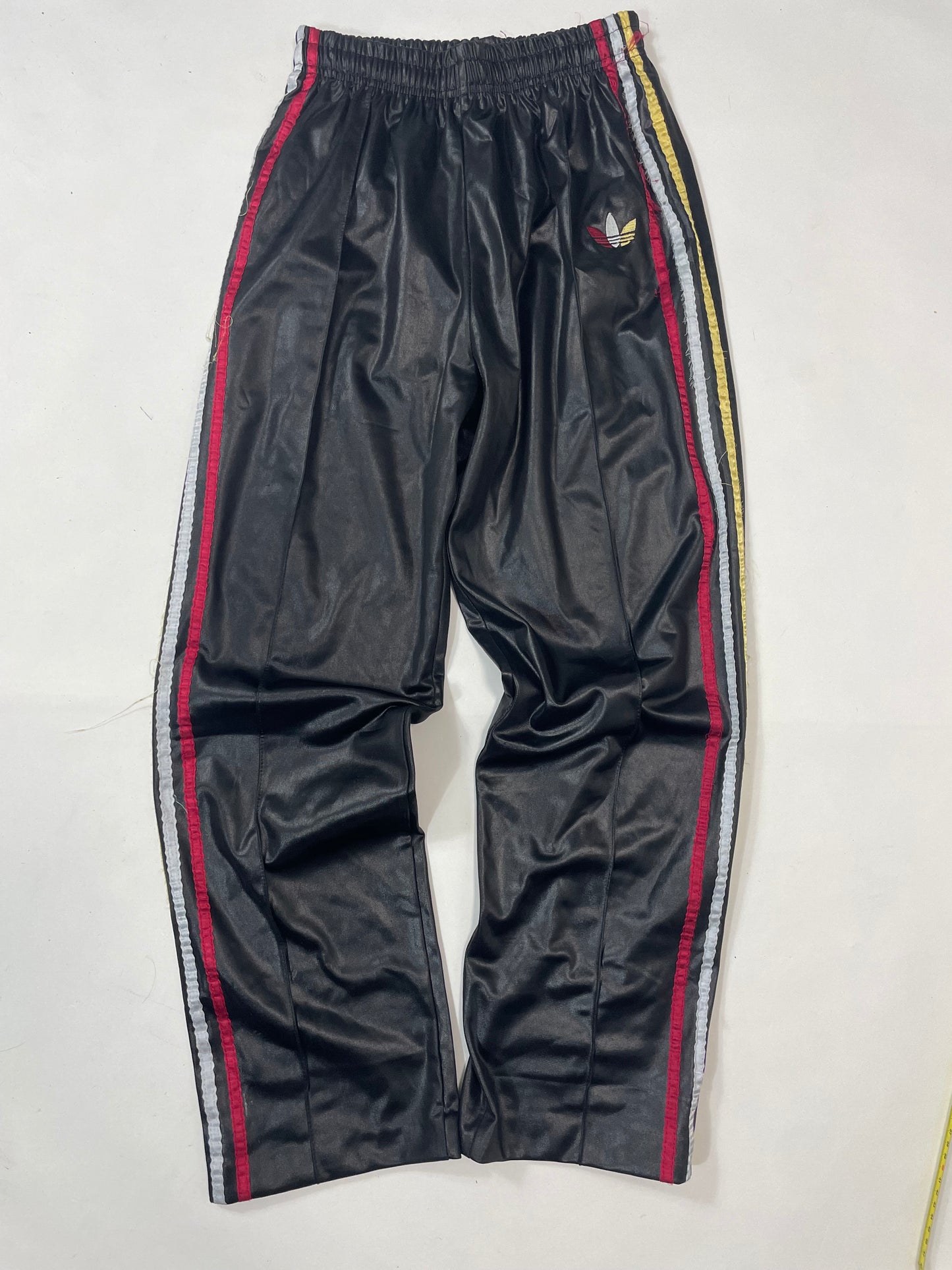 adidas baggy black 3 stripes track pants