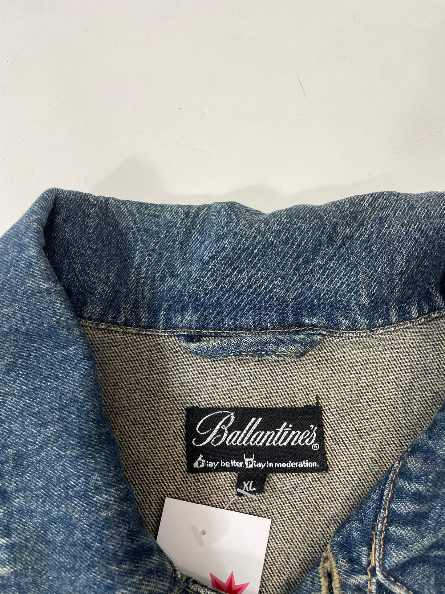 Ballantines vintage blue denim jacket - RETRORAIMENTS