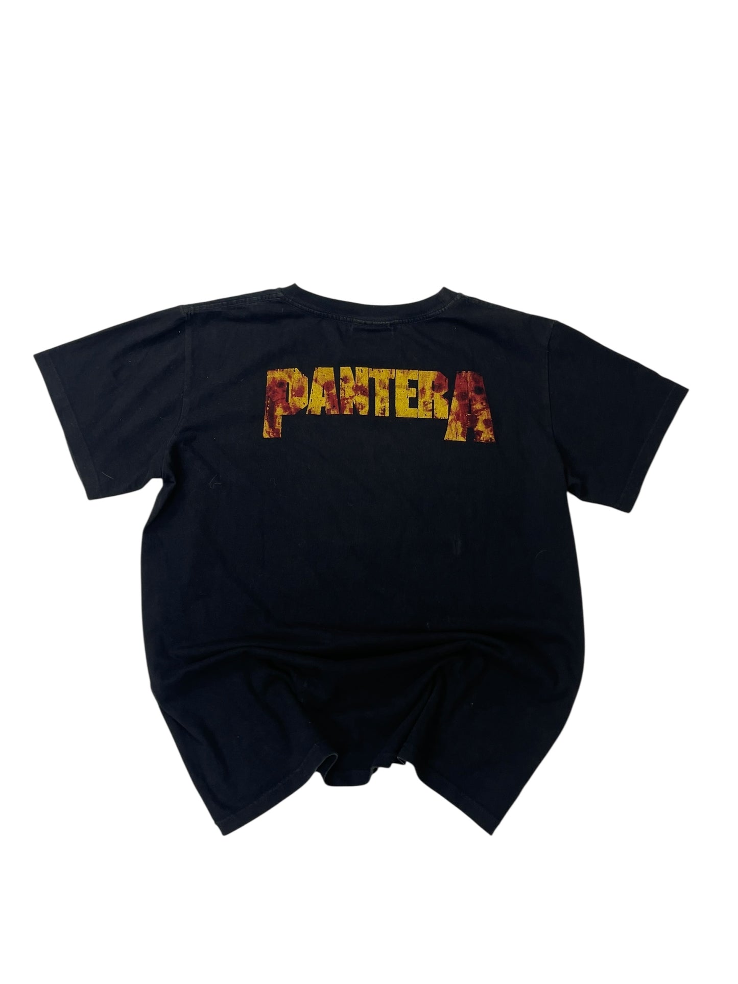 Pantera solid rock black vintage tee