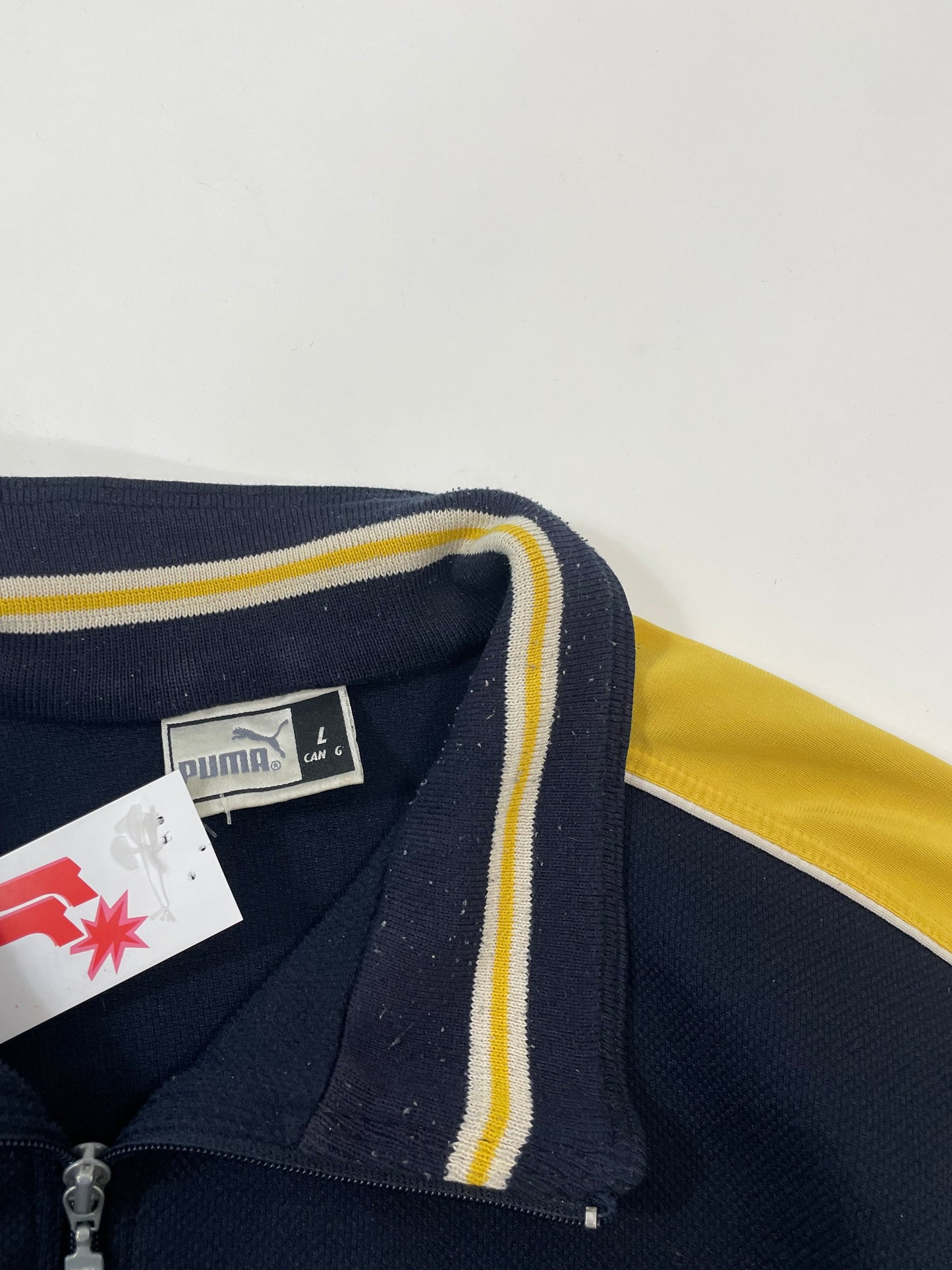 Puma baggy navy blue zip hoodie - RETRORAIMENTS