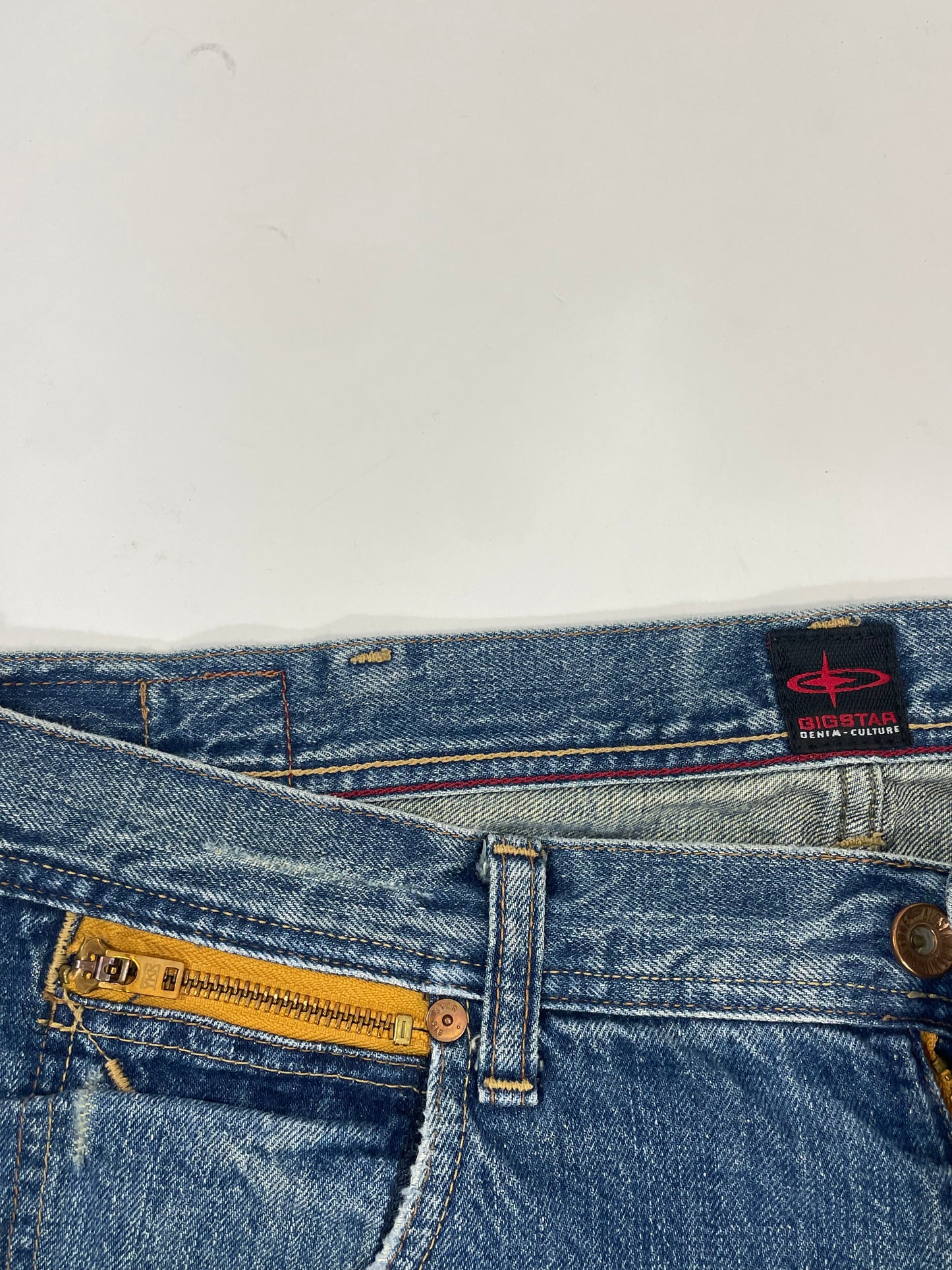 Bigstar baggy navy blue denim pants - RETRORAIMENTS