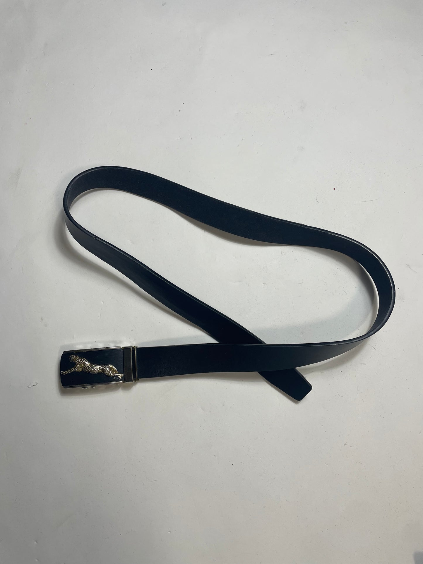 Jaguar vintage black belt - RETRORAIMENTS