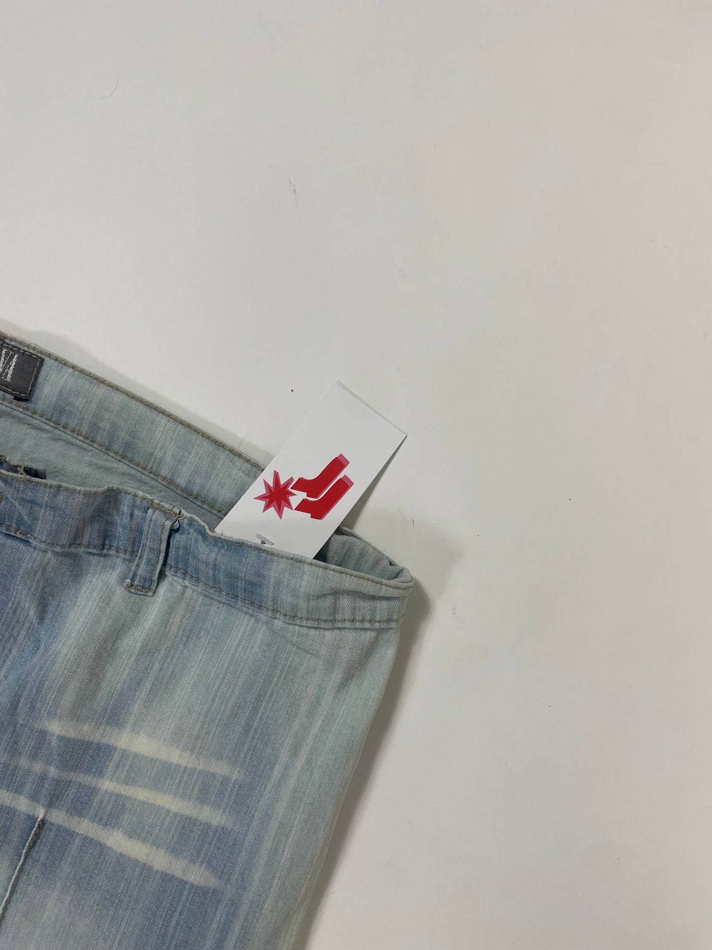 Telva bleached campaign pants - RETRORAIMENTS