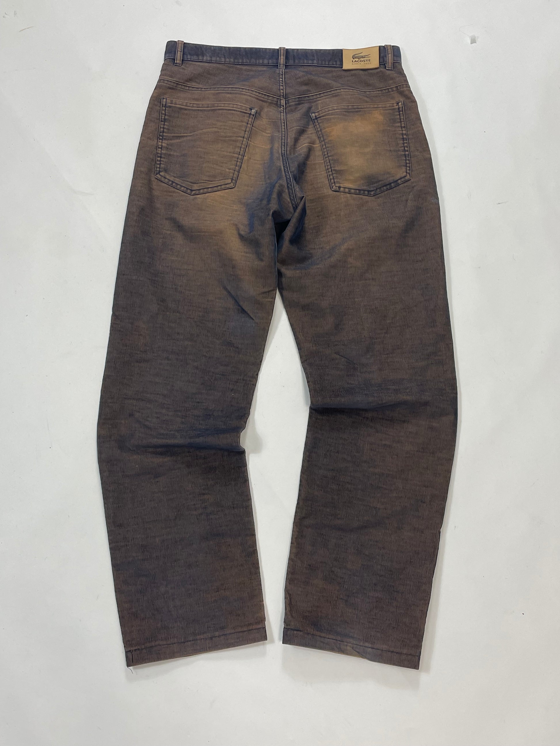 Vintage Lacoste changing colour straight pants - RETRORAIMENTS