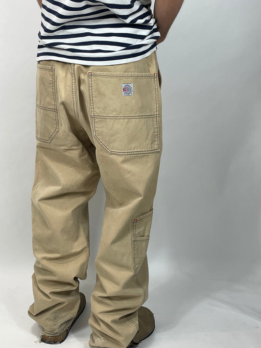 Brown Diesel Worker Baggy Pants