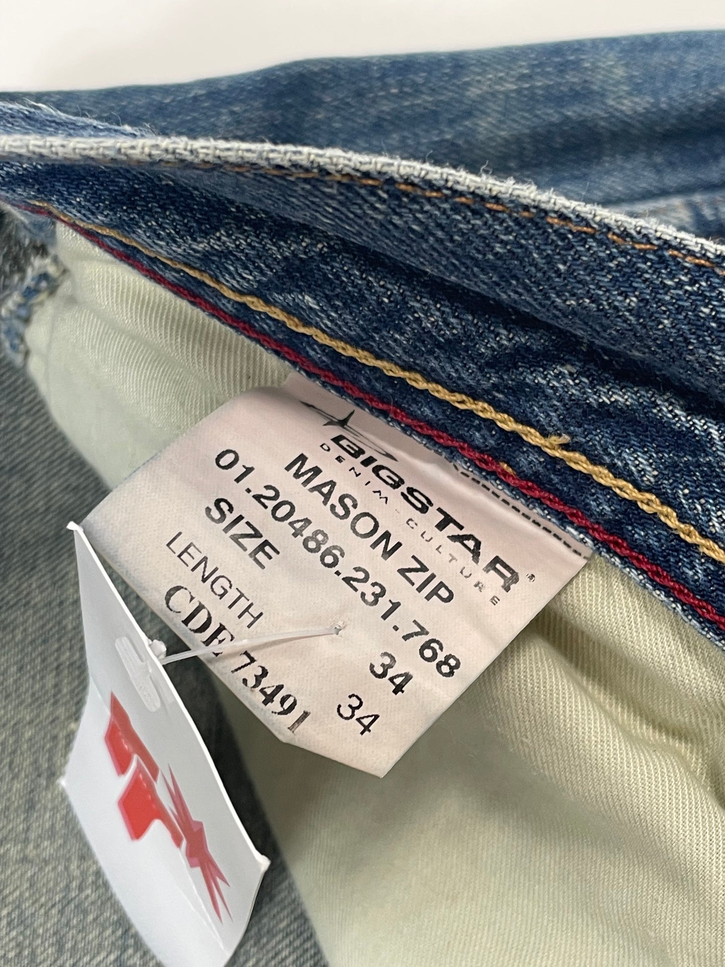 Bigstar baggy navy blue denim pants - RETRORAIMENTS