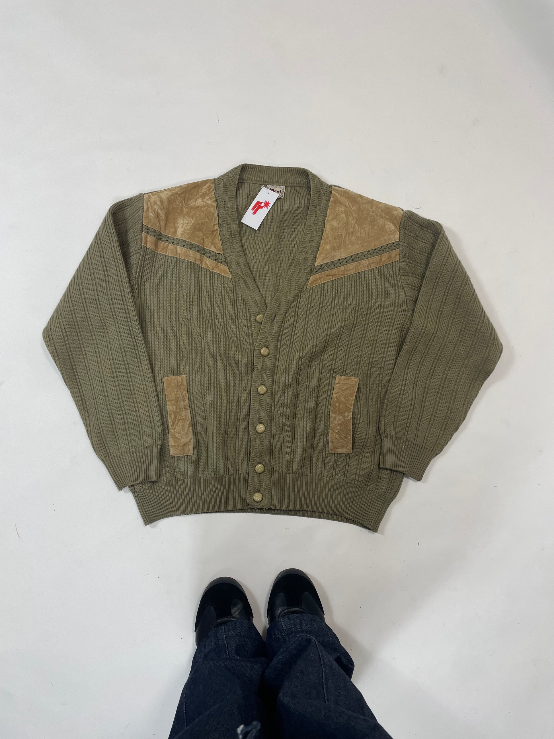 Vintage green cardigan - RETRORAIMENTS