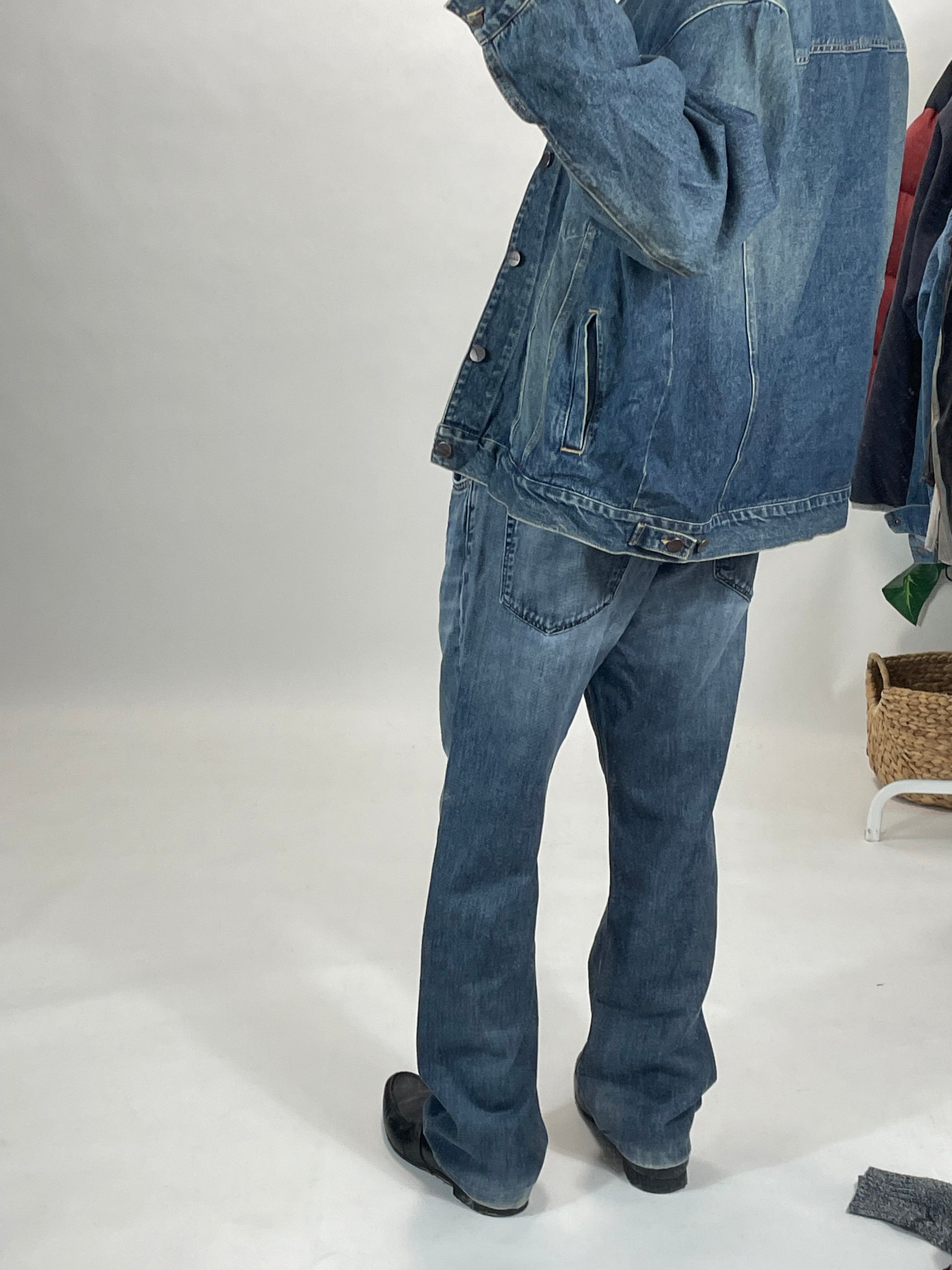 Ballantines vintage blue denim jacket - RETRORAIMENTS