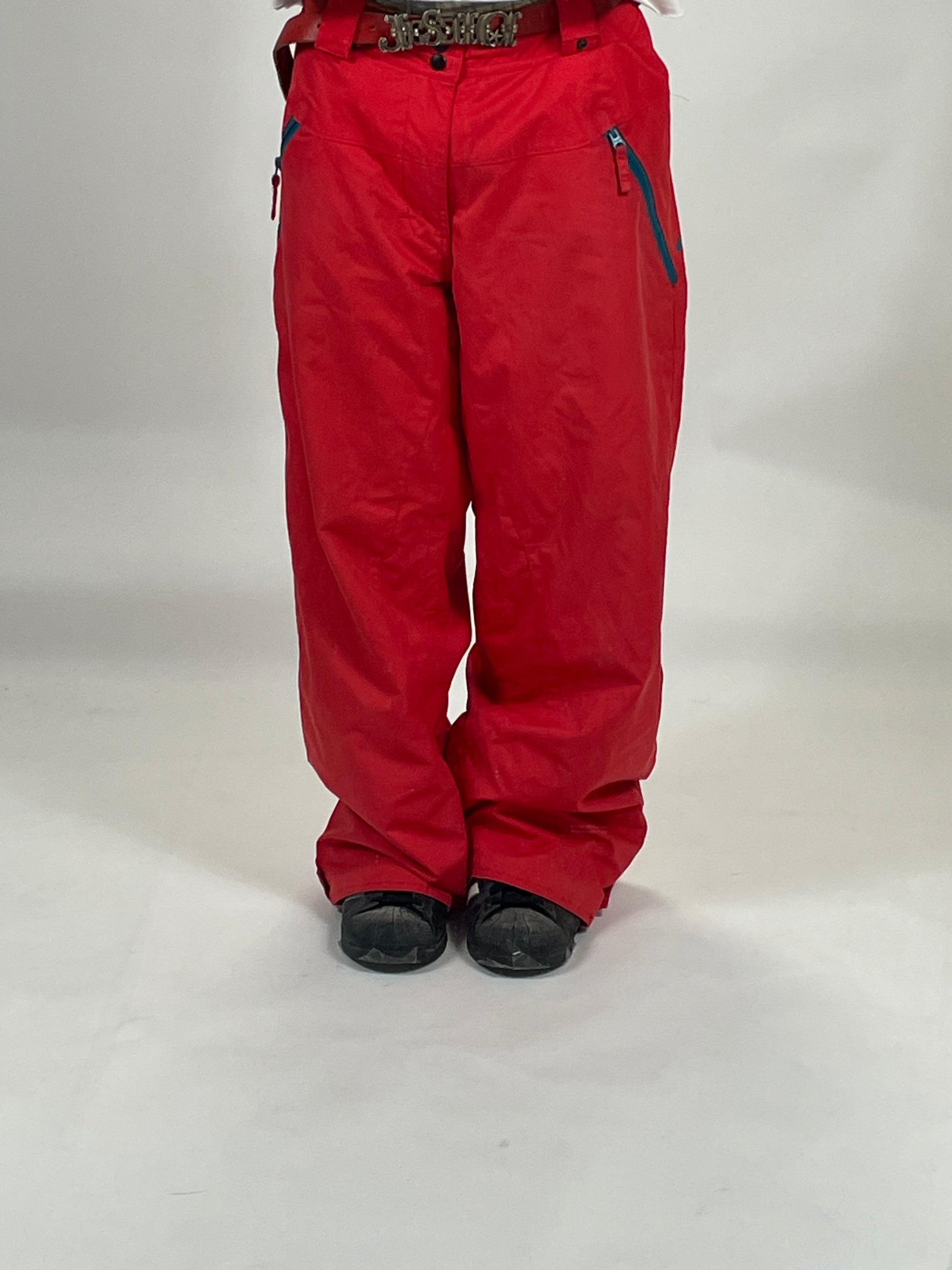 Oakley snowboard red baggy pants - RETRORAIMENTS