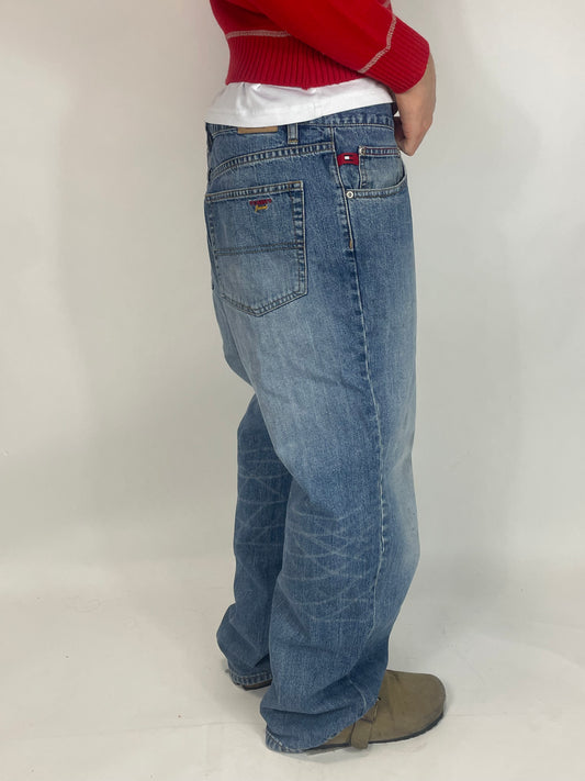 Tommy Hilfiger Jeans Worker Navy Blue Denim Pants