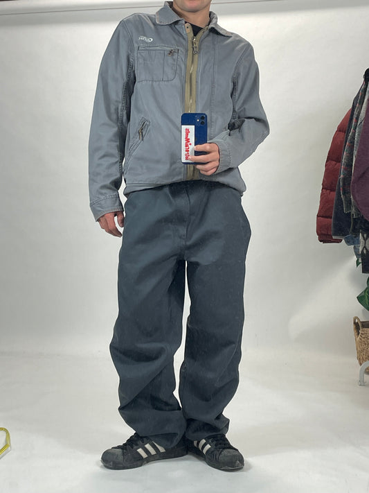 Vintage grey diésel Harrington jacket - RETRORAIMENTS