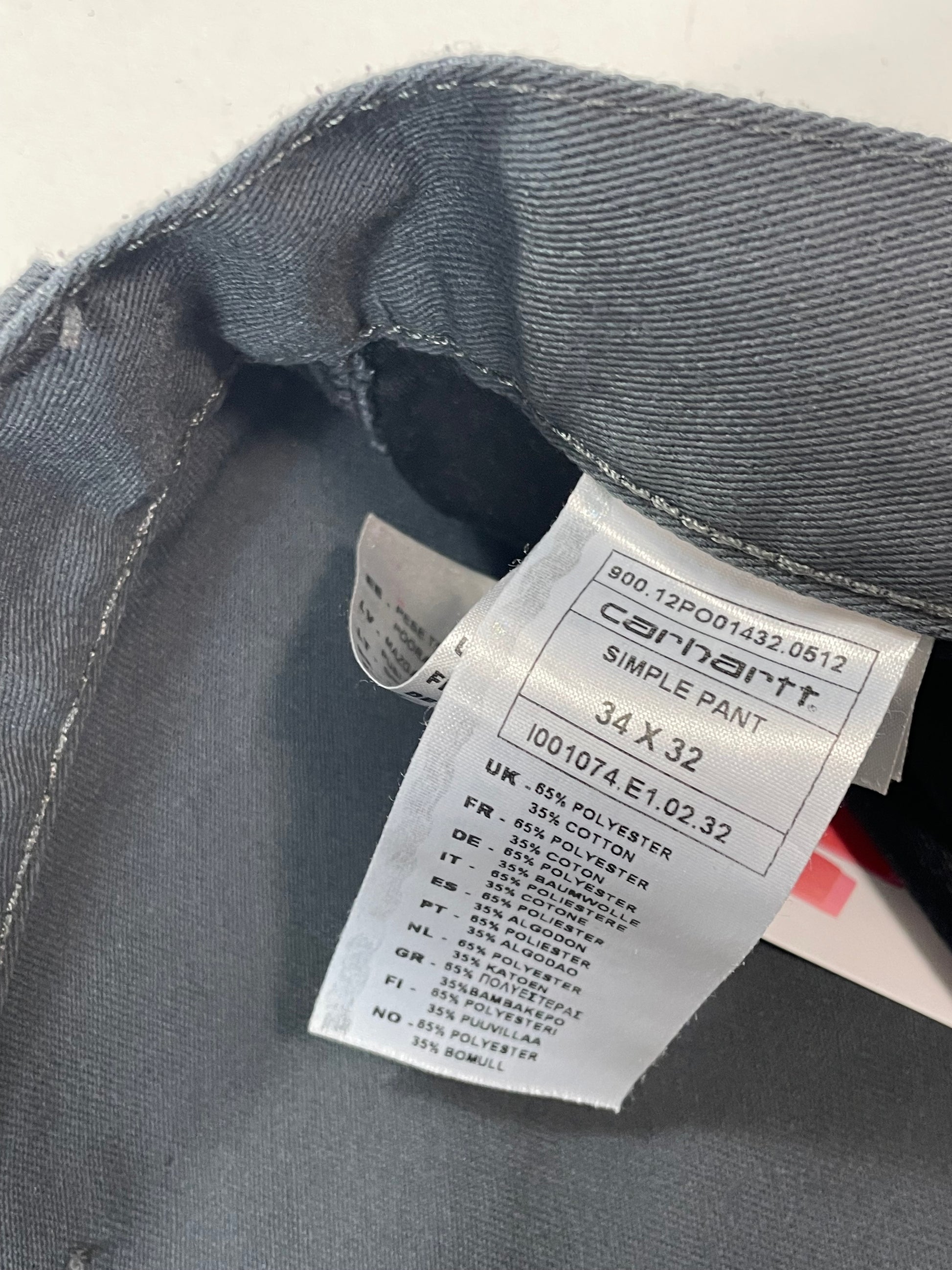 Carhartt grey baggy pants - RETRORAIMENTS