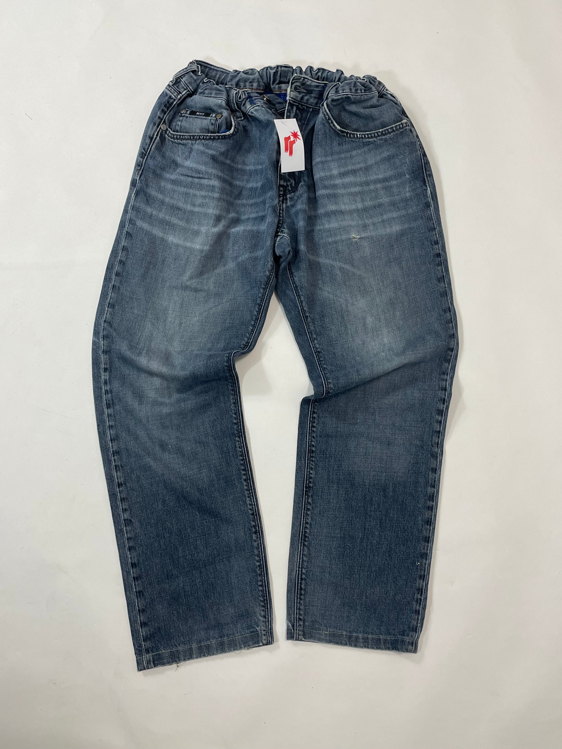 Hugo boss denim navy blue pants - RETRORAIMENTS