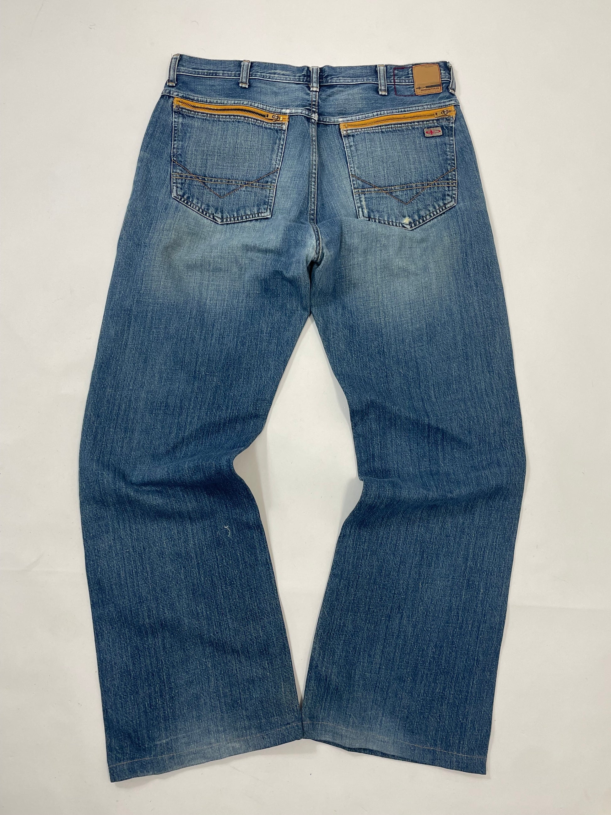 Bigstar baggy navy blue denim pants - RETRORAIMENTS