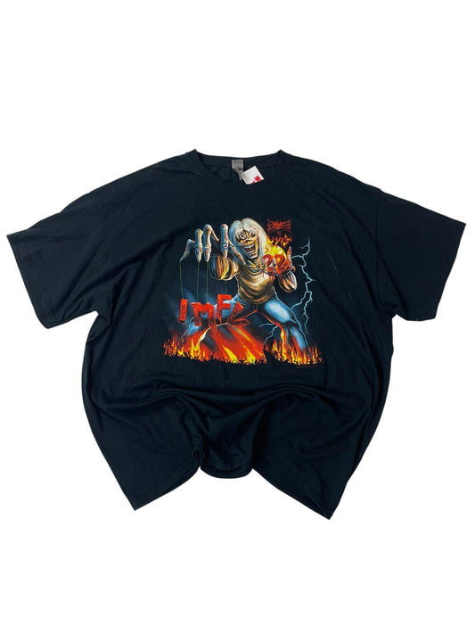 Iron Maiden Gildan Heavy cotton black vintage tee