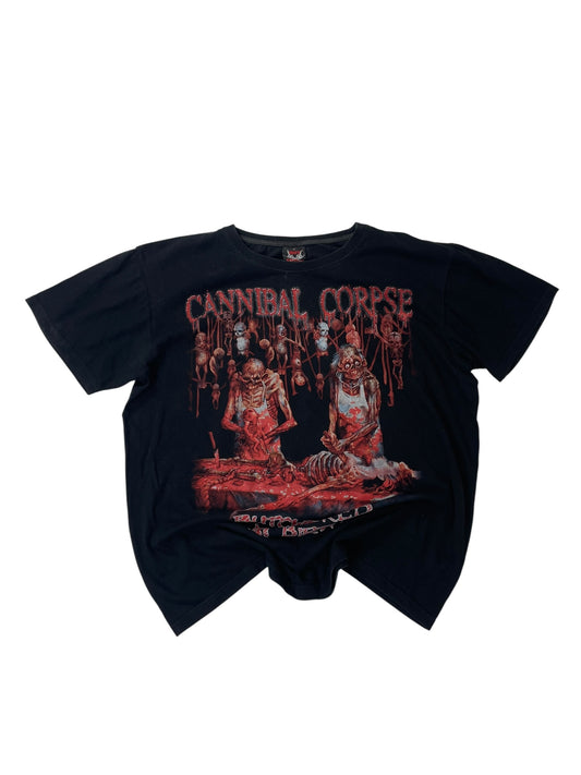 Cannibal corpse hot rock black vintage tee