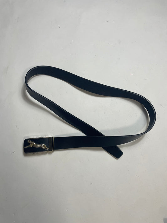 Jaguar vintage black belt - RETRORAIMENTS