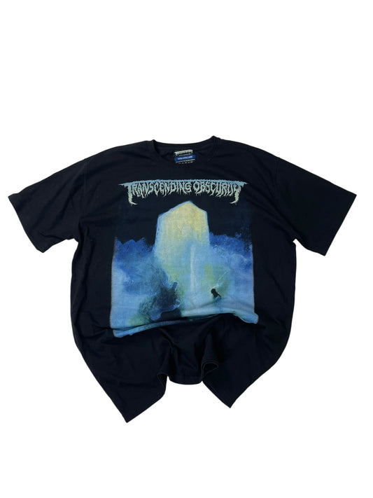 Transcending Obscurity black vintage tee